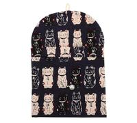 TIDTALEO Pochette de Voyage pour Serviettes Hygiéniques, Porte-serviettes Menstruelles de Voyage en Tissu de Coton, Bleue, Portable, Protection Vie Privée, pour Hôtels et Bureaux,