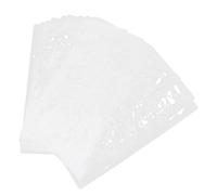 TIDTALEO Pochoirs Créatifs pour Peinture DIY 16pcs en Pet Blanc, Faciles à Nettoyer, pour Projets Artistiques de Pulvérisation et Développement des Compétences Pratiques