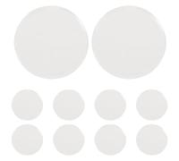 TIDTALEO Protection Naturelle des Cils Coussinets Ronds en Silicone pour Extensions de Cils 10 Pièces Outil pour Maquillage et Soirée Halloween
