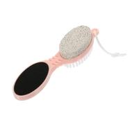 TIDTALEO Râpe Exfoliante pour Outil Manuel pour Enlever Corne et Peau Morte Pierre et Brosse Dense Légère et Ergonomique pour Pédicure à Domicile