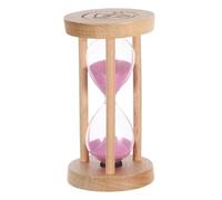 TIDTALEO Sablier Bois Vintage Rose Minuterie Décorative et Fonctionnelle pour Cuisine Maison Cadeau Anniversaire Décoration Artisanale