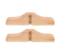 TIDTALEO Socles en Bois Pliables pour Panneaux de Séparation 2pcs, Base Stable et Facile à Ranger, Support Traditionnel Japonerie pour Hôtels et Bureaux