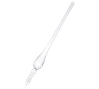 TIDTALEO Stylo de Calligraphie en Verre Rose, Plume Vintage Facile à Nettoyer, Usage Multiple pour Écriture et Présent D'anniversaire