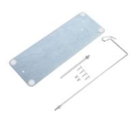 TIDTALEO Support de Bobineuse Automatique en Métal Robuste pour Machine à Broder Coudre, Base de Porte-bobines Argentée pour Ateliers de Production et Table