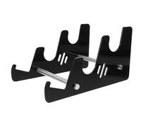 TIDTALEO Support de Clavier Ergonomique en Acrylique Noir, Léger et Portable Design Simple et Texture Agréable pour Bureau et Espace de Travail