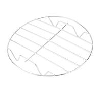 TIDTALEO Support de Rangement en Acier Inoxydable Argenté Panier Vapeur Robuste Cuisine pour la Vapeur des Fruits de Mer et Œufs à Domicile
