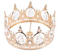 TIDTALEO Suspensions Or de de Plafond Métal Lustre Couronne en Verre Accessoire de Rechange et pour Décoration de Lampe à Poser Couloir et Espace