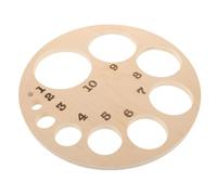 TIDTALEO Tableau de Dilatations Cervicales Bois pour Position Fœtale Outil Pédagogique pour Sages Femmes et Étudiants Médecine pour Enseignement