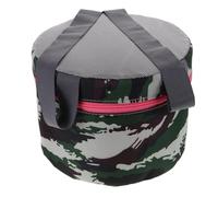 TIDTALEO Tabouret de Jardin Portable en Plastique Tissu Coton, Robuste et Léger, Camping Jardinage, Siège Confortable et Facile à Transporter