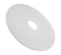 TIDTALEO Tampons de Nettoyage Usage Polyvalent Haute Efficacité pour Polisseuses de Sol en Tissu Blanc pour Sols Carrelés et Parquet, Usage Commercial et Domestique
