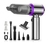 Tidy Cats Aspirateur à Main, 18000Pa Mini Aspirateur sans Fil Portable à 3 Vitesses, Multifonctionnel Aspirateur Voiture Puissant sans Fil avec Moteur sans Balais, pour Voiture Animaux Maison Car