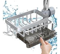 Tidy Tap Organiseur d'évier multifonction et rack - au-dessus du robinet, pour serviette de salle de bain et de cuisine, capacité de charge maximale