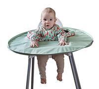 Tidy Tot®™ Kit Bavoir et Plateau - Kit Repas Bébé pour la DME et la Diversification Alimentaire, Système Anti-Gaspillage avec Plateau Récupérateur, Dès 4 Mois