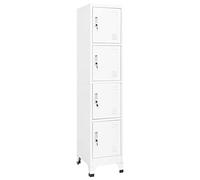 Tidyard Armoire, placard, entrée, pour bureau, dressing, en acier, avec portes, métallique, métal, acier, 38 x 45 x 180 cm, armoire de rangement en métal, armoire en métal