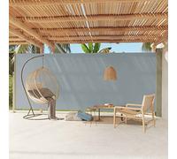 Tidyard Auvent de soleil, latéral, rétractable, de patio, terrasse, balcon, jardin, rideau de soleil pour extérieur, rideau de soleil latéral, rideau de soleil, rideau de soleil, auvent de balcon