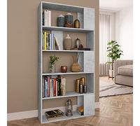 Tidyard Bibliothèque de séparation moderne pour salon en panneaux de particules 40/80 x 24 x 159 cm, Bibliothèques modernes, Bibliothèques modernes, Mobilier de salon moderne, Bibliothèque