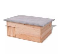 Tidyard Cabane de Petits Animaux(Chat/Chien/Hérisson/Lapin/) en Bois de Sapin 45 x 33 x2 2 cm