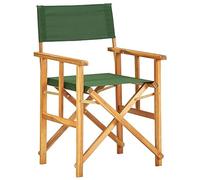 Tidyard Chaise de réalisateur pliante en bois d'acacia massif - Confortable et durable