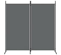 Tidyard Cloison de Séparation Tissu Polyvalente Séparateur de Pièce Pliable Paravent Brise-Vue pour Chambre à Coucher Salon, Bureau