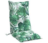 Tidyard Coussins de Chaise à Dossier Haut Lot de 6 modèle de Feuille Coussins de Siège de Jardin, Coussin d'assise pour Chaises, Fauteuil, Terrasse, Intérieur et Extérieur