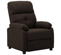 Tidyard Fauteuil, relaxant, inclinable, en tissu, avec repose-pieds, pour salon, pour personnes âgées, 76 x 90 x 100 cm, fauteuil de télévision de salon, fauteuil relaxant, fauteuil inclinable