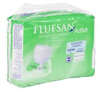Tidyard Flufsan Culottes d'incontinence pour Adultes 14 pcs Taille L Style A