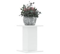 Tidyard Supports pour Plantes 2 pcs Blanc 30x30x40 cm Bois d'ingénierie, Étagère à Fleurs, Porte Pot de Plantes, Support de Plante pour Intérieur et Extérieur, Salon, Terrasse, Balcon