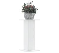 Tidyard Supports pour Plantes 2 pcs Blanc 30x30x60 cm Bois d'ingénierie, Étagère à Fleurs, Porte Pot de Plantes, Support de Plante pour Intérieur et Extérieur, Salon, Terrasse, Balcon