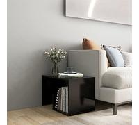 Tidyard Table de salon latérale, design moderne, en panneaux de particules, 59 x 36 x 38 cm, table de chevet moderne, table d'appoint moderne, table d'appoint moderne