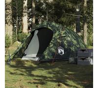 Tidyard Tente de Camping Tunnel 2 Personnes Camouflage imperméable, 21 Saison Dôme Tente Familiale, Facile à Installer Camping Tente pour Randonnée, Pique-Nique