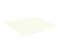 Tidyard Tissu de Remplacement pour auvent | Store banne en Toile | Résistant UV Hydrofuge Résistant | Crème 4x3,5m- (Cadre Non Inclus)