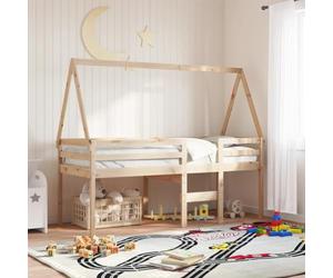 Tidyard Toit de lit pour Enfants 199x80,5x88 cm Bois de pin Massif Style A