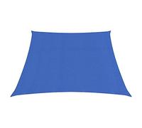 Tidyard Voile d'ombrage 160 g/m² Bleu 3/4x2 m PEHD, Ombrage Auvent Protection Rayons UV, Filet Dombrage pour Patio, Jardin, Terrasse, Extérieur, Balcon, Camping