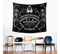 Tidyki Tapisserie murale vintage magique Ouija à suspendre - Couverture hippie - Décoration d'intérieur pour chambre à coucher, salon, dortoir - 127 x 152,4 cm
