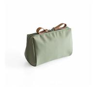 Tidynook Makeup Bag Small,Mini Portable Makeup Bag,Girls Makeup Bag,Simple Waterproof Toteable,for Lipstick,Cosmetics (Green)