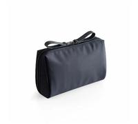 Tidynook Makeup Bag Small,Mini Portable Makeup Bag,Girls Makeup Bag,Simple Waterproof Toteable,for Lipstick,Cosmetics (Black)
