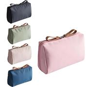 Tidynook Makeup Bag Small,Tidynook Pouch, Lipstick Makeup Bag Mini with Compartments,Portable Simple Waterproof Hand Travel Makeup Pouch for Women (Green)