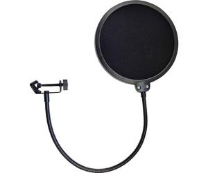 TIE anti pop Audio filtre pour Microphone Noir