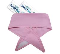 Tie Chilly Ice Cool Bandana rafraîchissant pour le cou, avec 2 bandes de refroidissement intelligentes, permettant un confort frais prolongé à la maison, au travail ou en jouant (rose, uni)