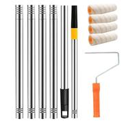 Tie De Couleur-Télescopique Balle, Roller Couleur Réglable | Tie De Couleur Parfaite Avec Une Grande Gamme, Tire-Tire Support amélioré Couverteinture efficaceure efficace Application de largeur