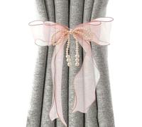 Tie De Drapé Pour Les Rideaux - Elegant Curtain Tiebacks, Porte-draperies De Style Arc | Sangle De Draperie De Fenêtres Pour Rideaux Légers Ou Lourds, Accessoires De Décoration De Maison, Retenue De D