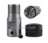 Tie de serrage machine-monnaie broche ER11 Arbre 8 moteur allongé Couteau à serrer le couteau forcer forage machine emporter avec 3.175 Sculpture, perçage(ER11 6MM 3.175mm)