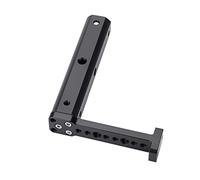 Tie D'extension Supérieure pour Stabilisateur de Ronin, Poignée Double Légère pour des Plans Stables, Alliage en Aluminium Compatible avec Le Microphone et Le Flash, Idéal pour Les Cinéastes