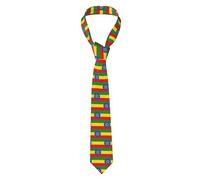 Tie Drapeau De L'Éthiopie Tendance Cravate Pour Hommes Réglables Cravate D'Affaires Pour Affaires Uniforme Fete