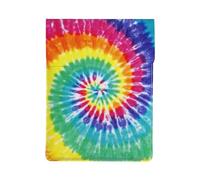 Tie Dye aux Couleurs de l'arc-en-Ciel,Housse en Cuir synthétique pour Ordinateur Portable, Sacoche pour Ordinateur Portable, Sacoche pour Tablette