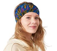 Tie Dye Bandeau Cheveux Homme, Cache Cou Élastique, Foulard Femme Couvre-visage Boho, Bandana Hippie Echarpe À Envelopper La Tête, Couverture Guêtre Psychédélique 3 En 1, C S