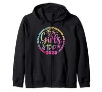 Tie Dye Girls Trip 2025 Friends Beach Drinks Memories Sweat à Capuche