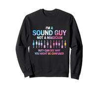 Tie Dye I’m A Sound Guy Not A Magician Audio Sound Engineer Sweatshirt