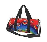 Tie Dye Rainbow Drops Sacs de Voyage Sacs de Sport Bagages de Sport Grand Sac fourre-Tout de Voyage Sacs de Week-End de Nuit pour Hommes et Femmes