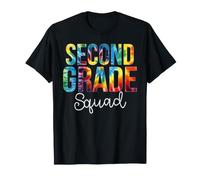 Tie Dye Retro Rainbow pour la rentrée des Classes de deuxième année T-Shirt